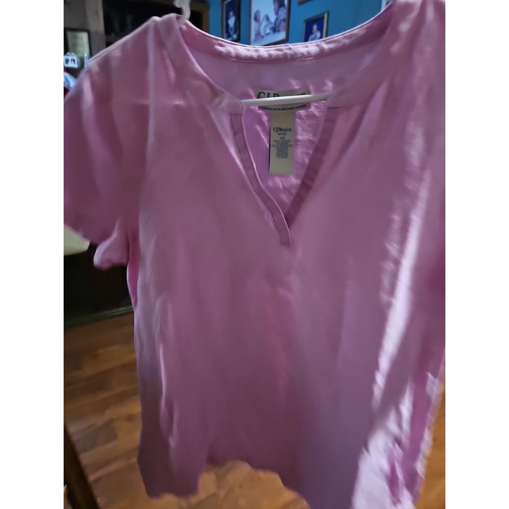 Cj Breeze Large V Neck Pink